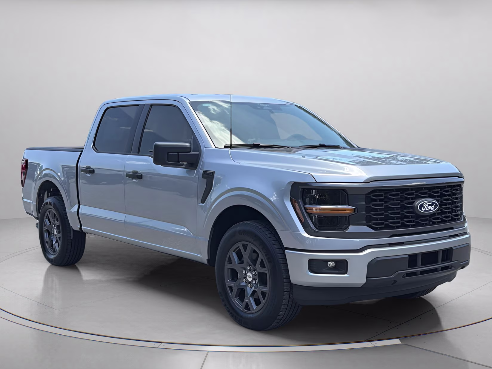 2026 Iconic Silver Metallic Ford F-150 STX Crew Cab Pickup RWD Truck