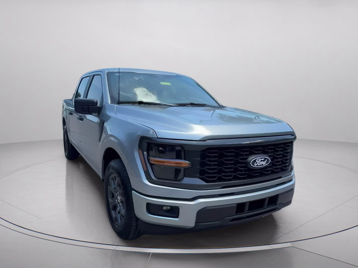 2026 Iconic Silver Metallic Ford F-150 STX Crew Cab Pickup RWD Truck