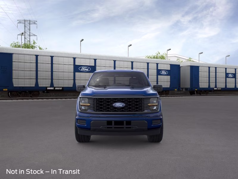 2026 Argon Blue Metallic Ford F-150 STX Crew Cab Pickup RWD Truck