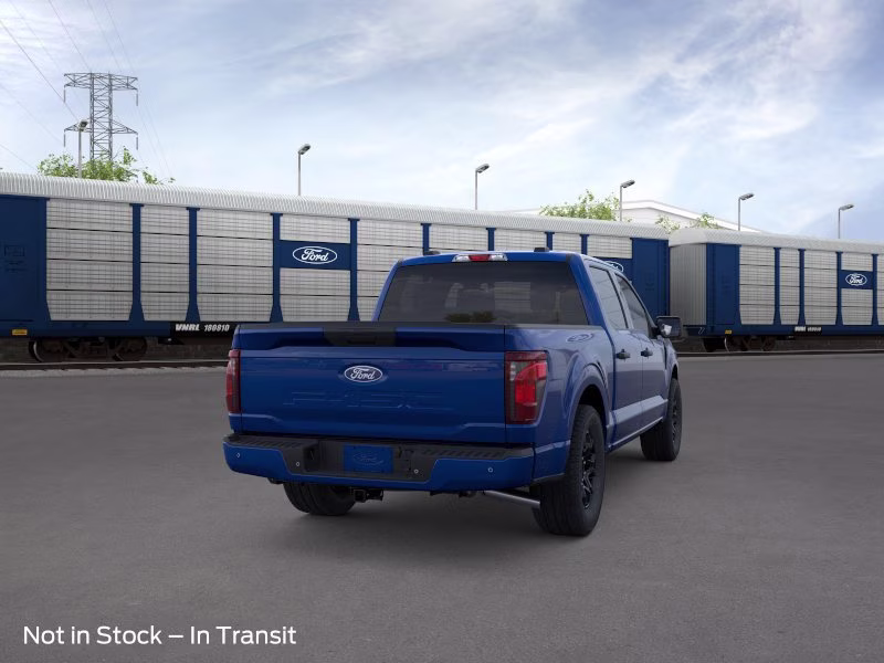 2026 Argon Blue Metallic Ford F-150 STX Crew Cab Pickup RWD Truck