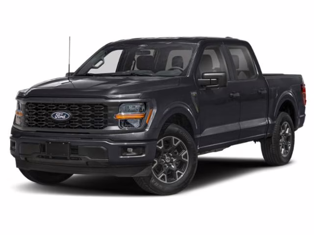 2026 Black Metallic Ford F-150 STX Crew Cab Pickup 4X4 Truck