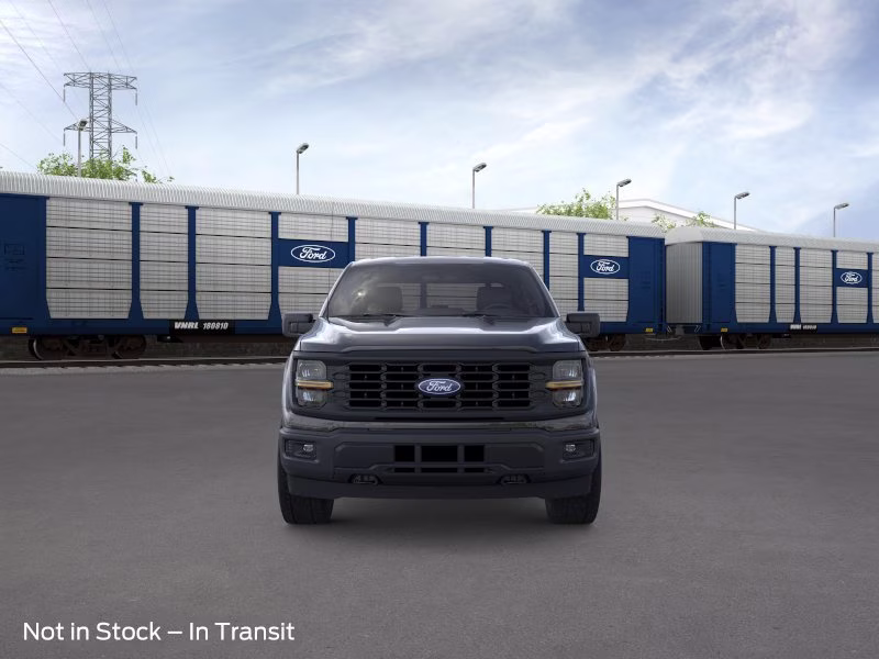 2026 Agate Black Metallic Ford F-150 STX Crew Cab Pickup 4X4 Truck