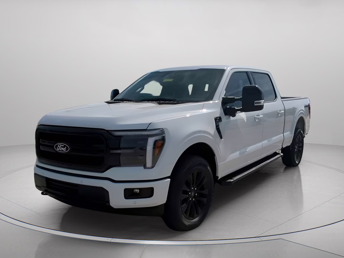 2026 Star White Metallic Tri-Coat Ford F-150 LARIAT Crew Cab Pickup 4X4 Truck