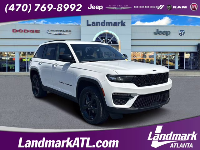 2024 Bright White Clearcoat Jeep Grand Cherokee Limited 4X4 SUV