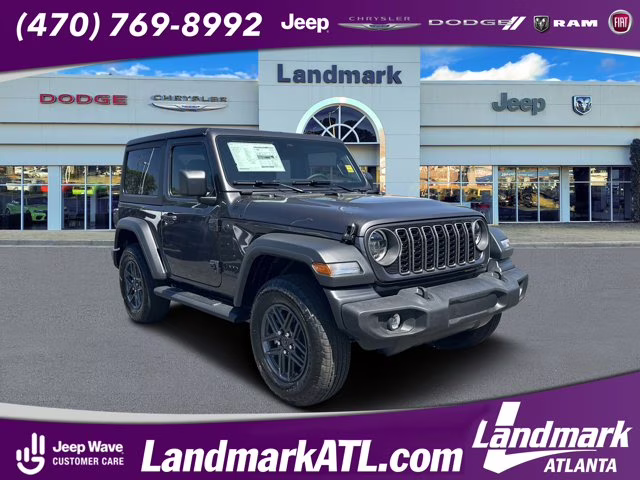 2026 Granite Crystal Metallic Clearcoat Jeep Wrangler Sport S 4X4 Convertible