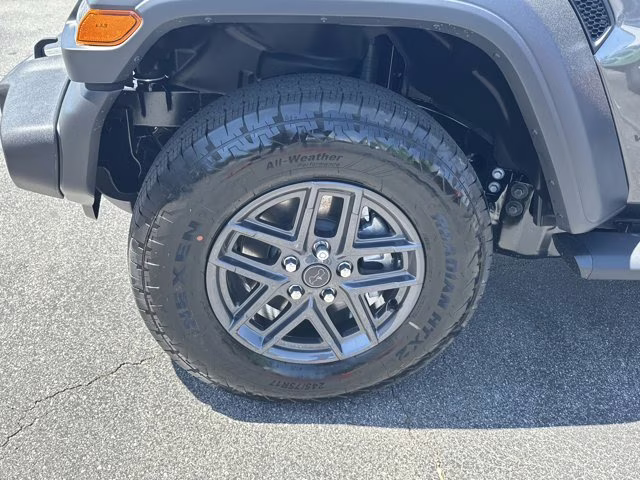 2026 Granite Crystal Metallic Clearcoat Jeep Wrangler Sport S 4X4 Convertible