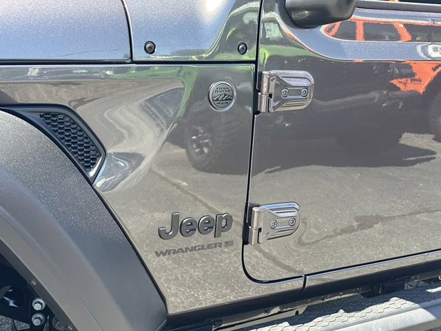 2026 Granite Crystal Metallic Clearcoat Jeep Wrangler Sport S 4X4 Convertible