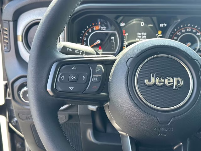 2026 Granite Crystal Metallic Clearcoat Jeep Wrangler Sport S 4X4 Convertible