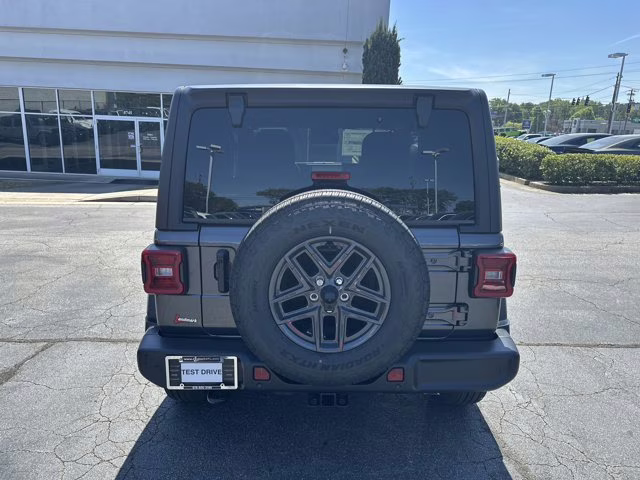 2026 Granite Crystal Metallic Clearcoat Jeep Wrangler Sport S 4X4 Convertible