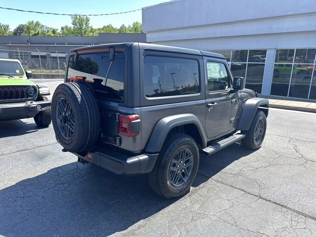 2026 Granite Crystal Metallic Clearcoat Jeep Wrangler Sport S 4X4 Convertible