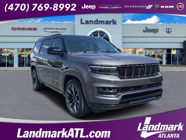 2025 Baltic Gray Metallic Clearcoat Jeep Grand Wagoneer Series III Obsidian 4X4 SUV
