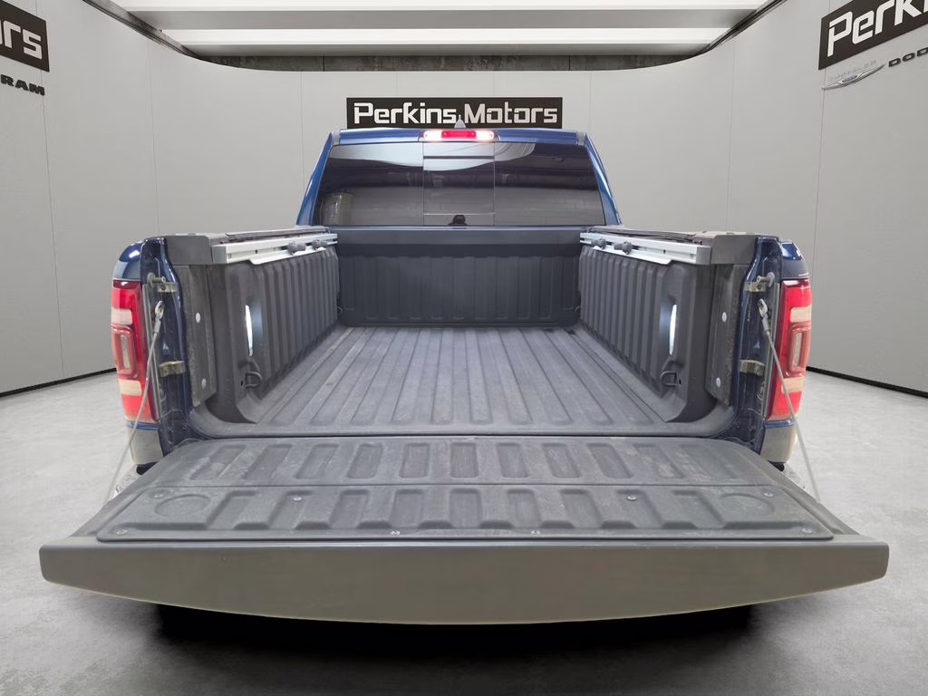 2020 Patriot Blue Pearlcoat Ram 1500 Limited 4X4 Truck