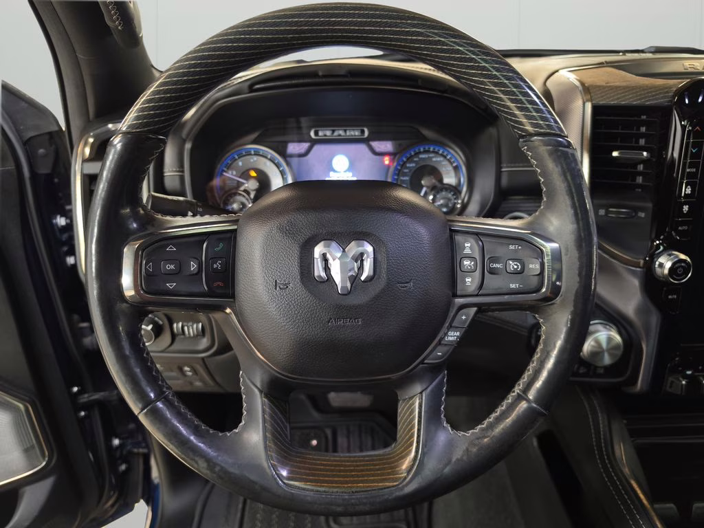 2020 Patriot Blue Pearlcoat Ram 1500 Limited 4X4 Truck