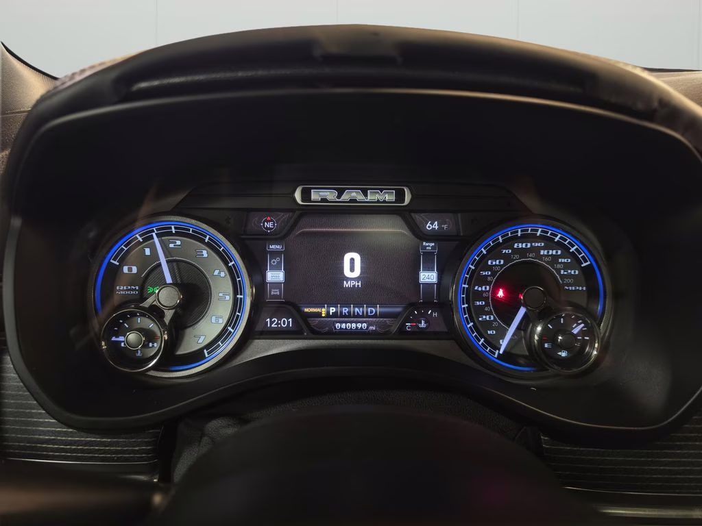 2020 Patriot Blue Pearlcoat Ram 1500 Limited 4X4 Truck