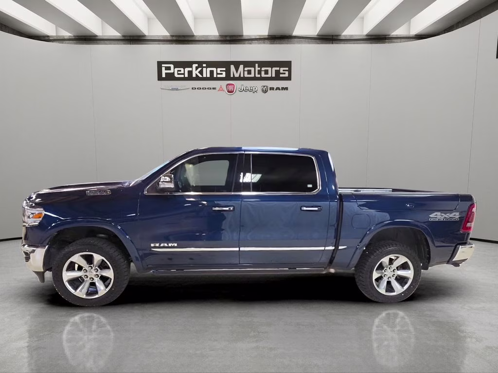 2020 Patriot Blue Pearlcoat Ram 1500 Limited 4X4 Truck