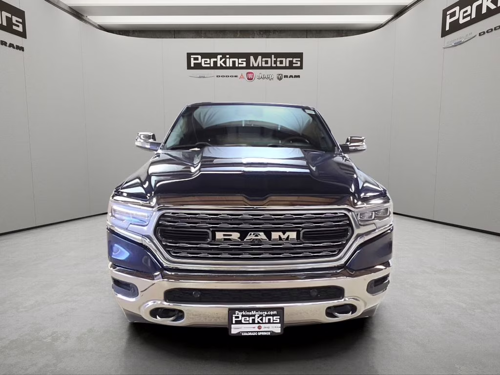 2020 Patriot Blue Pearlcoat Ram 1500 Limited 4X4 Truck