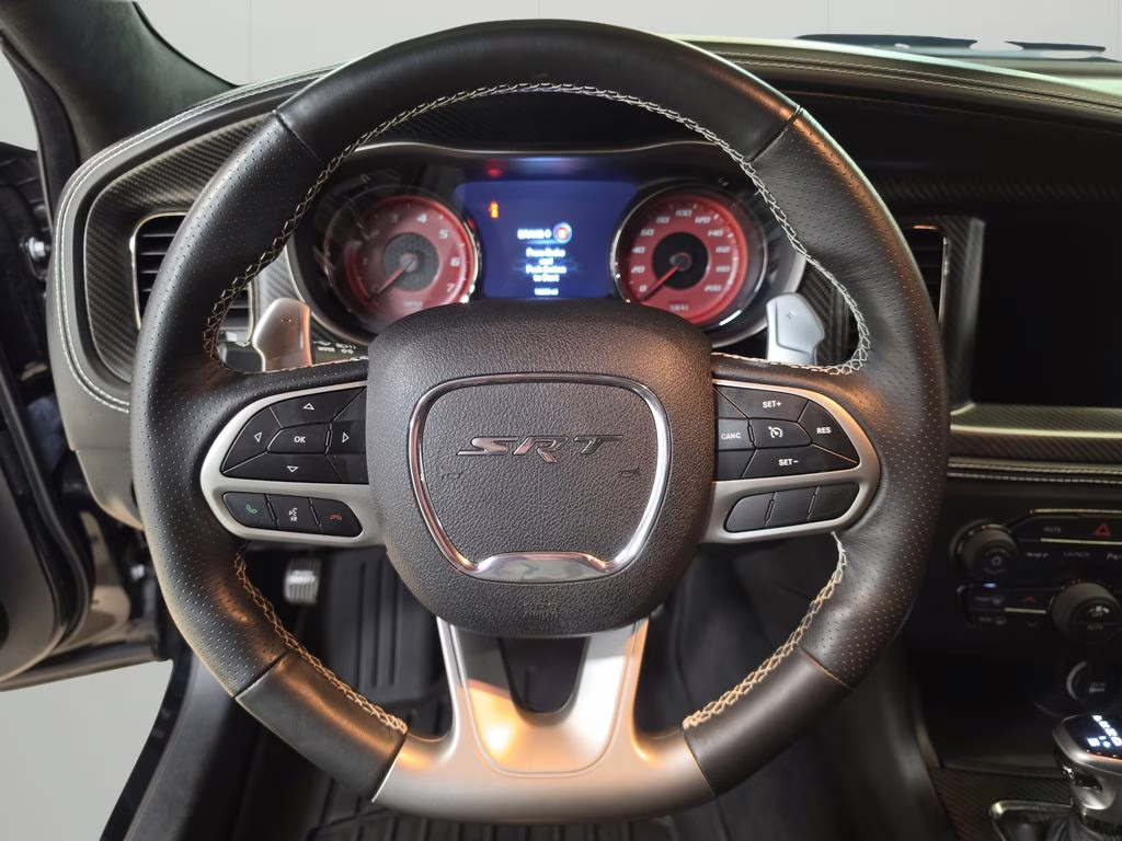 2022 Pitch Black Clearcoat Dodge Charger SRT Hellcat Widebody RWD Sedan