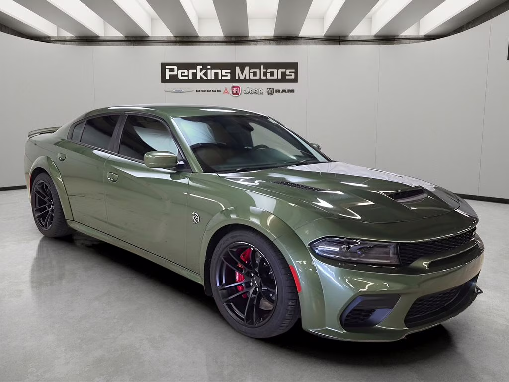 2022 F8 Green Dodge Charger SRT Hellcat Widebody RWD Sedan