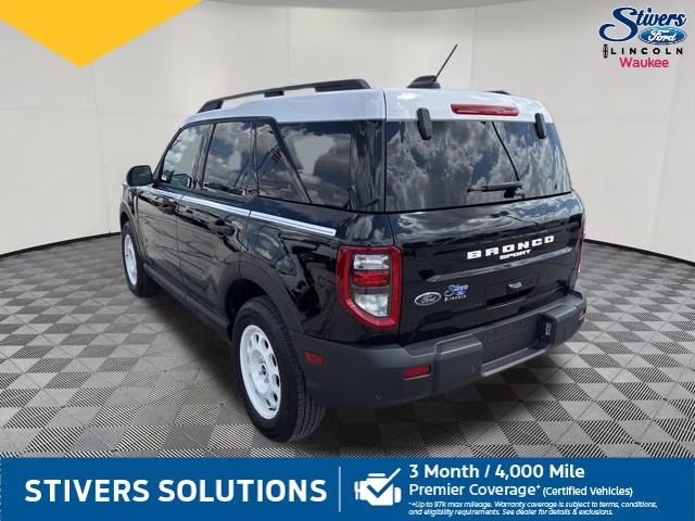 2025 Shadow Black Ford Bronco Sport Heritage 4X4 SUV