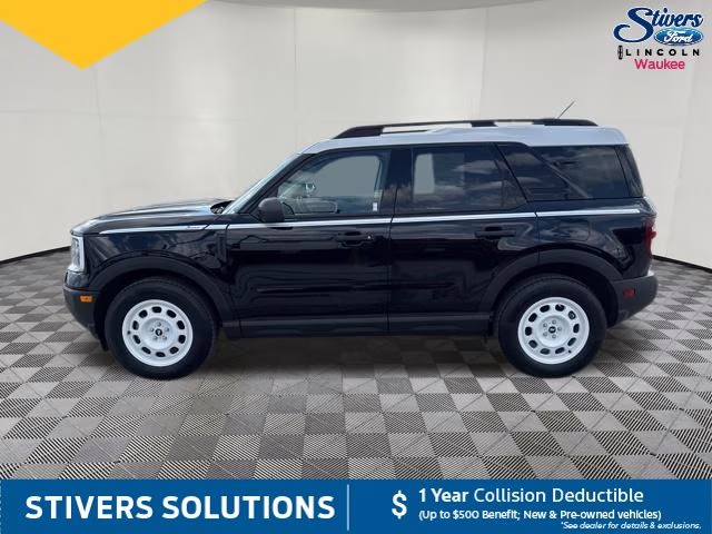 2025 Shadow Black Ford Bronco Sport Heritage 4X4 SUV