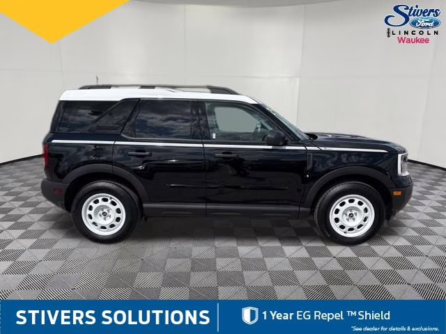 2025 Shadow Black Ford Bronco Sport Heritage 4X4 SUV