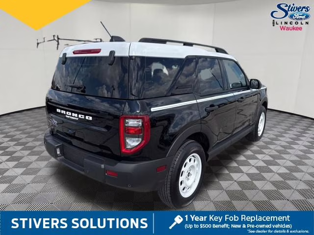 2025 Shadow Black Ford Bronco Sport Heritage 4X4 SUV