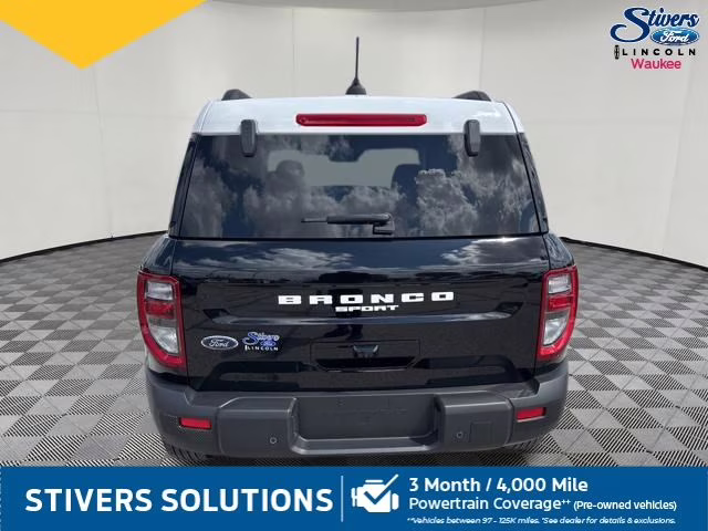 2025 Shadow Black Ford Bronco Sport Heritage 4X4 SUV
