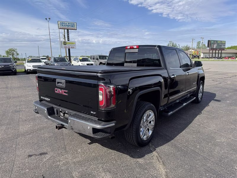 2017 Onyx Black GMC Sierra 1500 SLT 4X4 Truck