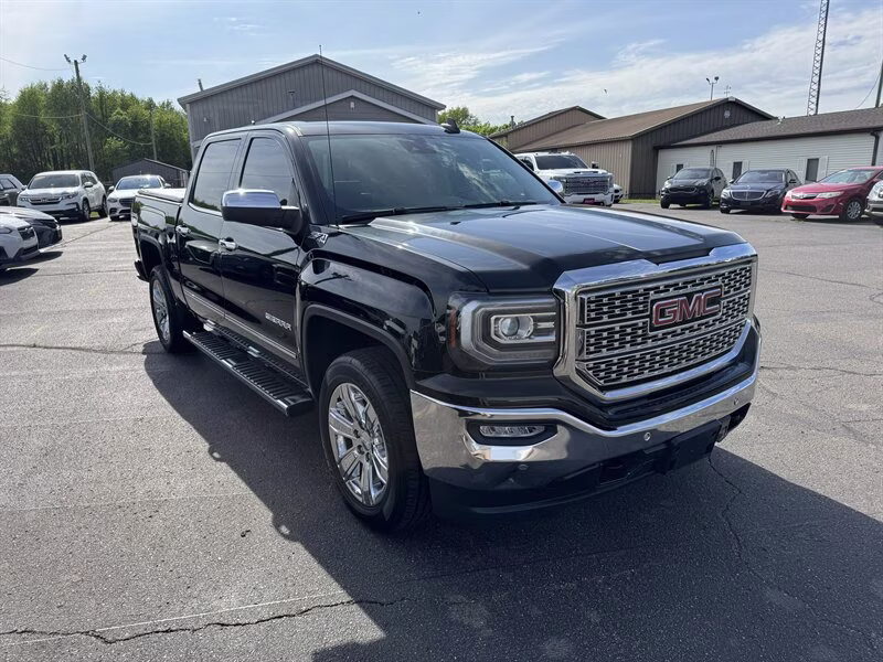 2017 Onyx Black GMC Sierra 1500 SLT 4X4 Truck