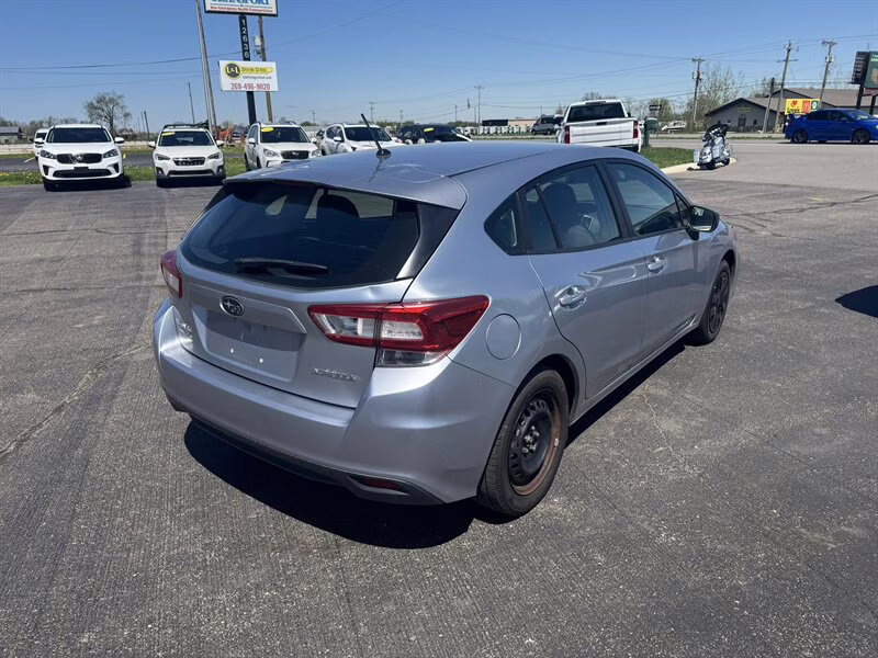 2018 Ice Silver Metallic Subaru Impreza 2.0i AWD Crossover