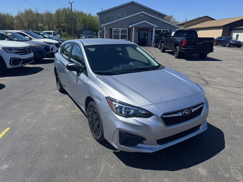 2018 Ice Silver Metallic Subaru Impreza 2.0i AWD Crossover