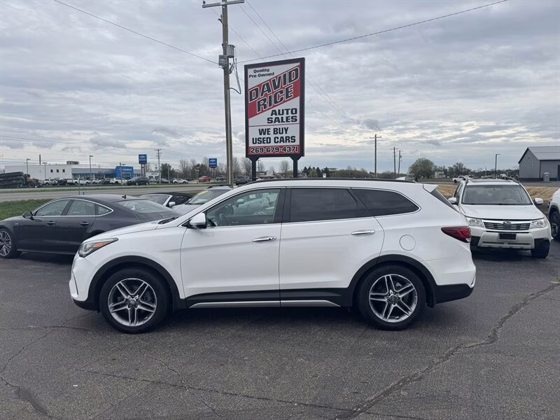 2019 Monaco White Hyundai Santa Fe XL Limited Ultimate FWD SUV