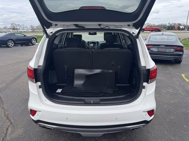 2019 Monaco White Hyundai Santa Fe XL Limited Ultimate FWD SUV