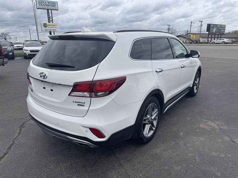 2019 Monaco White Hyundai Santa Fe XL Limited Ultimate FWD SUV