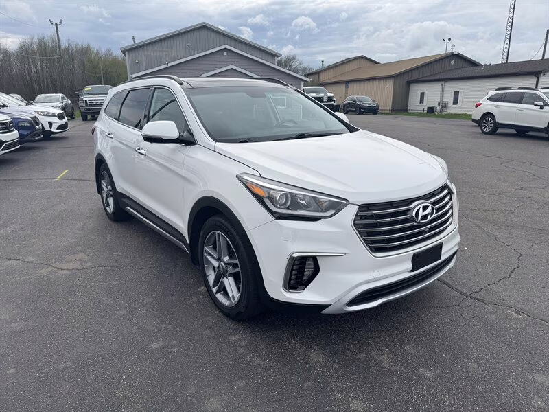 2019 Monaco White Hyundai Santa Fe XL Limited Ultimate FWD SUV