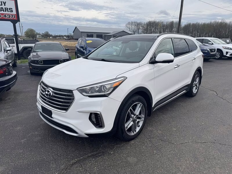 2019 Monaco White Hyundai Santa Fe XL Limited Ultimate FWD SUV