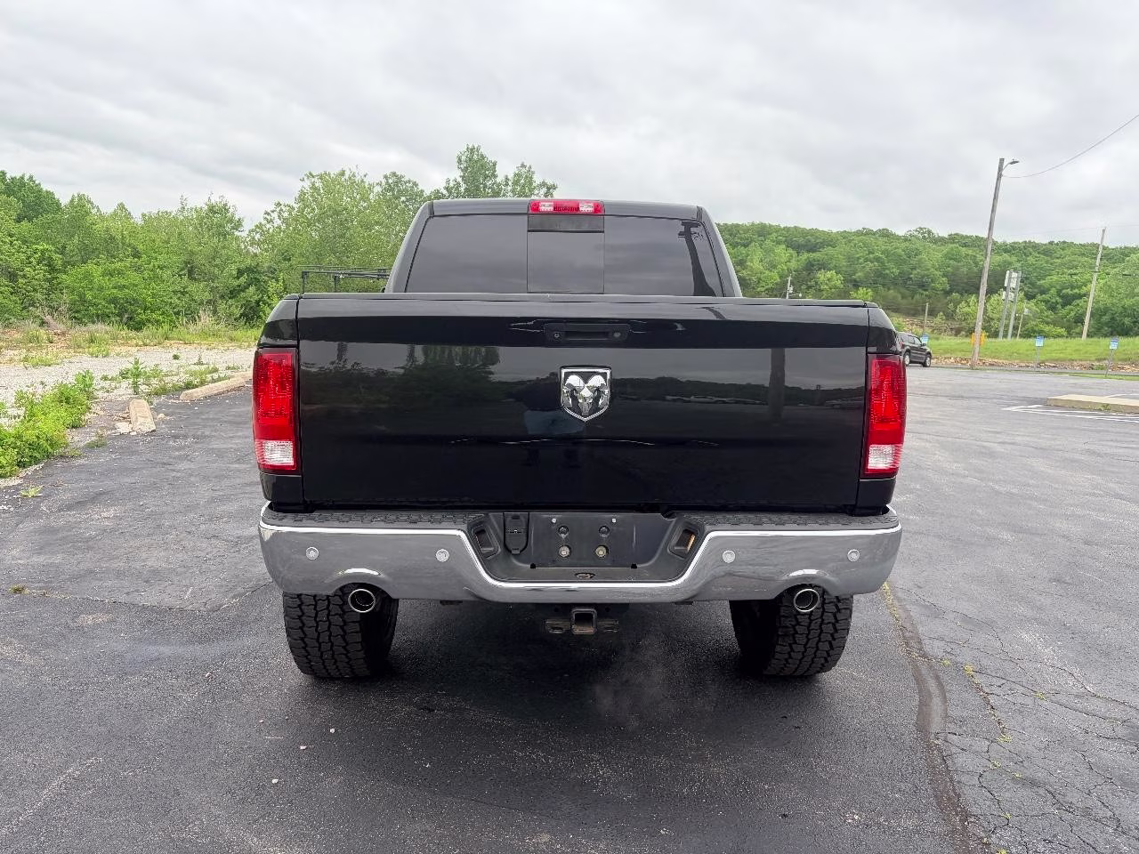 2016 Black Ram 1500 Big Horn 4X4 Truck