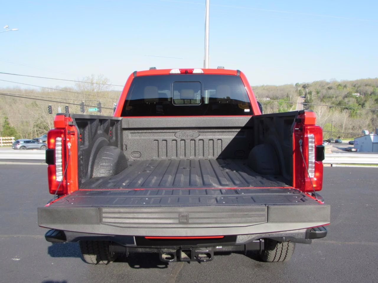 2026 Race Red Ford Super Duty F-350 SRW Lariat 4X4 Truck
