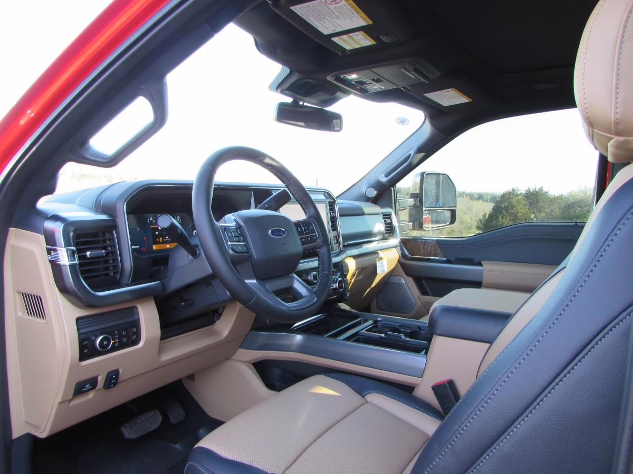 2026 Race Red Ford Super Duty F-350 SRW Lariat 4X4 Truck