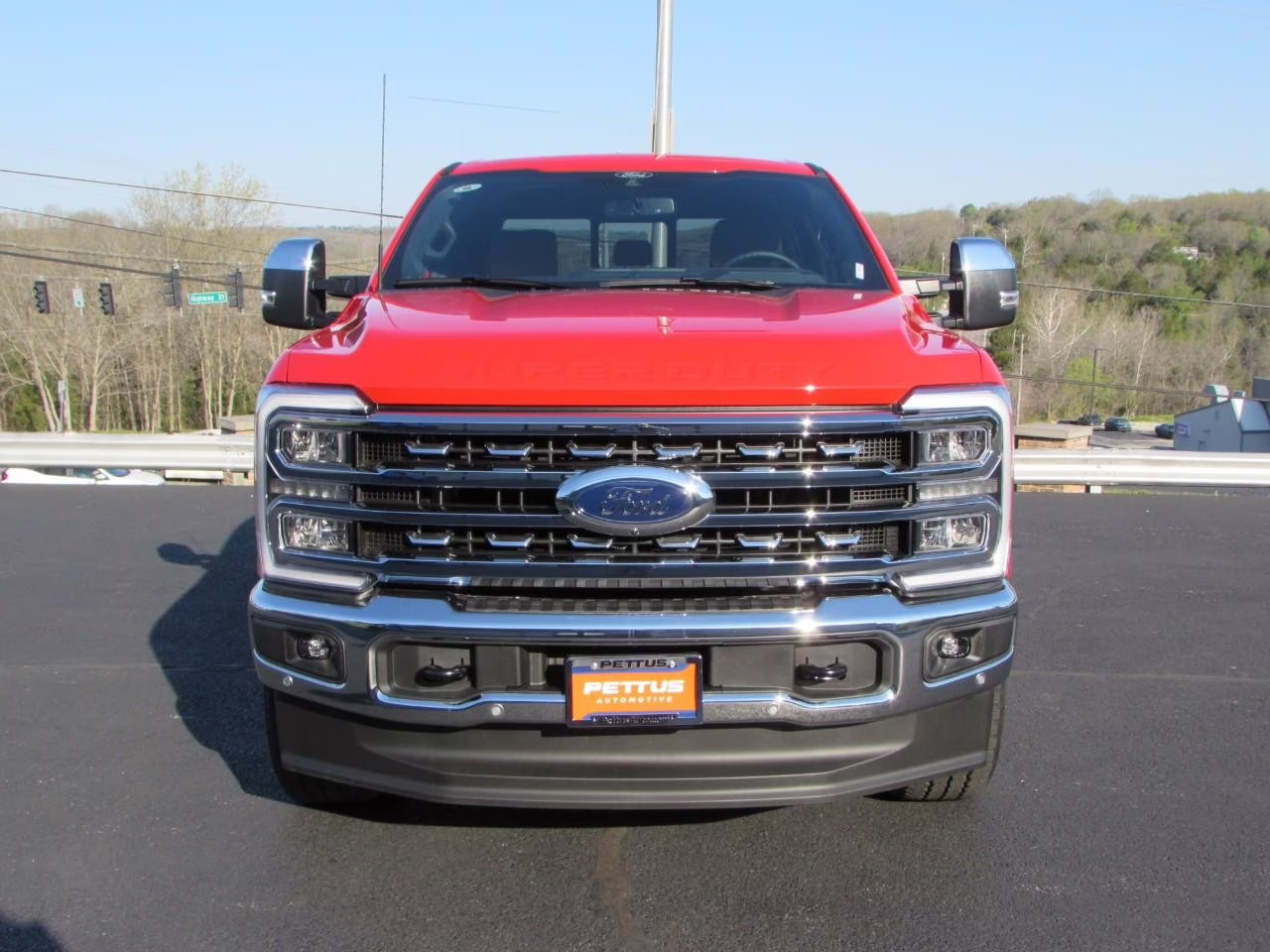 2026 Race Red Ford Super Duty F-350 SRW Lariat 4X4 Truck