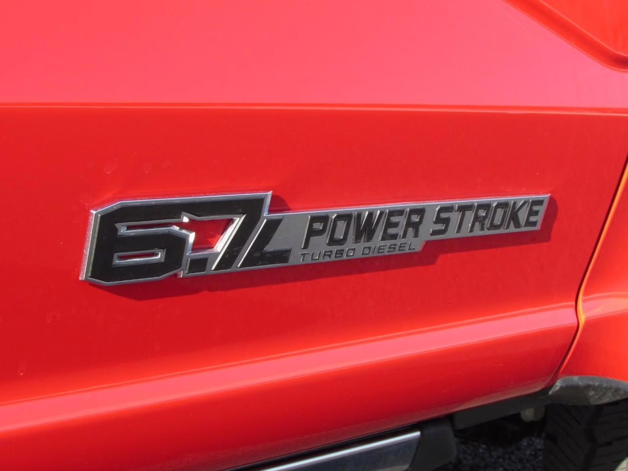2026 Race Red Ford Super Duty F-350 SRW Lariat 4X4 Truck