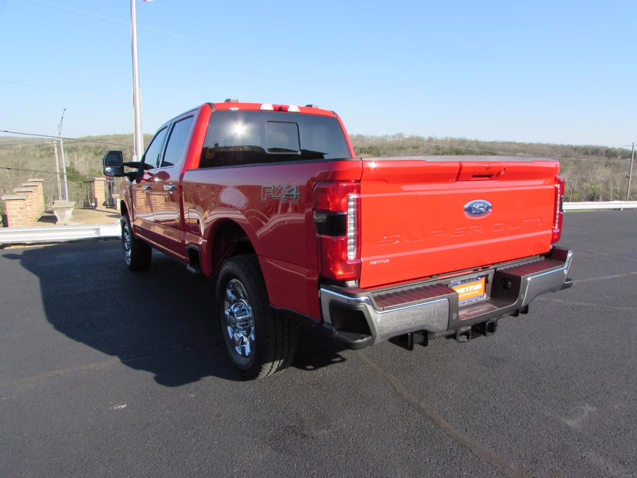 2026 Race Red Ford Super Duty F-350 SRW Lariat 4X4 Truck