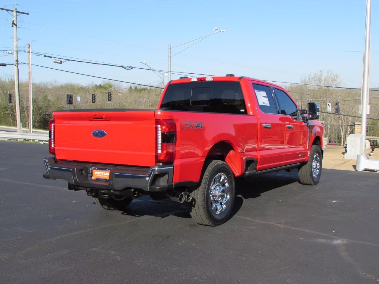 2026 Race Red Ford Super Duty F-350 SRW Lariat 4X4 Truck