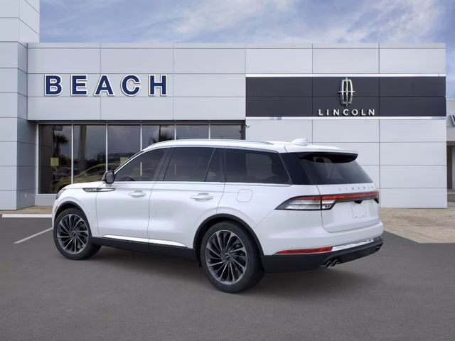 2026 White Metallic Lincoln Aviator Reserve RWD SUV
