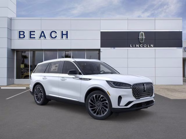 2026 White Metallic Lincoln Aviator Reserve RWD SUV