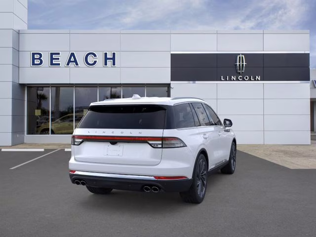2026 White Metallic Lincoln Aviator Reserve RWD SUV