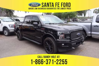 2020 Black Ford F-150 Lariat 4X4 Truck