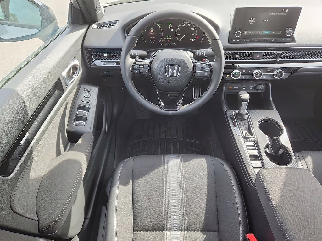 2026 Meteorite Gray Metallic Honda Civic Hybrid Sport FWD Sedan