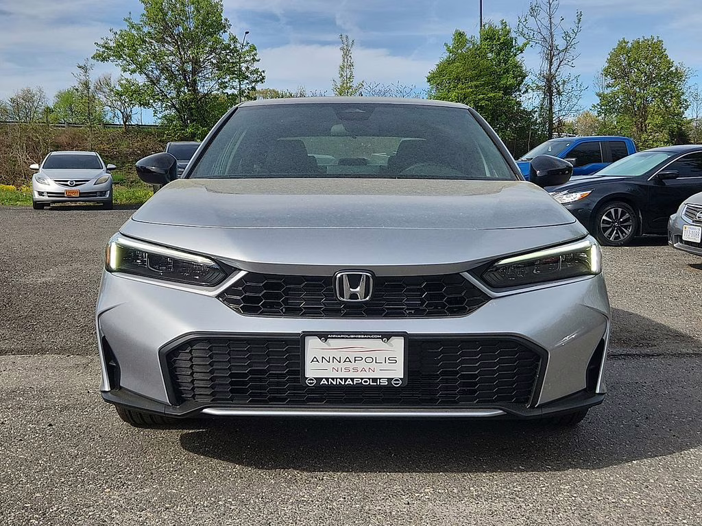 2026 Meteorite Gray Metallic Honda Civic Hybrid Sport FWD Sedan