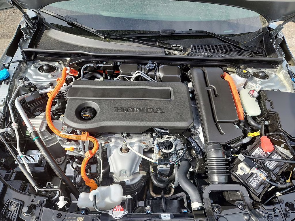 2026 Meteorite Gray Metallic Honda Civic Hybrid Sport FWD Sedan
